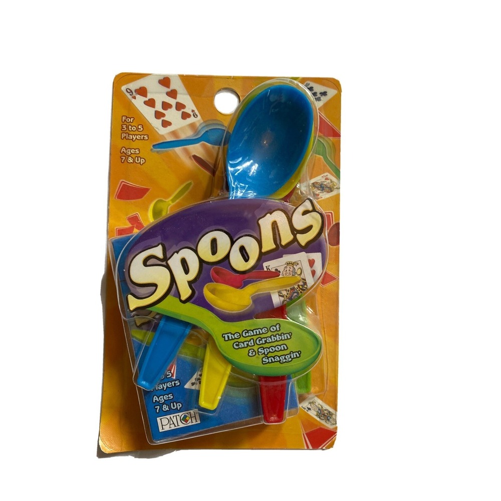 Spoons Card Game‎ Set by Patch Ages 7+ NEW